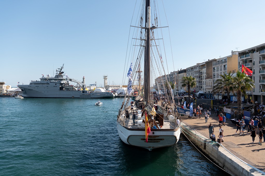 Méditerranée – La Marine nationale et l’action de l’Etat en mer ont fait escale à Sète