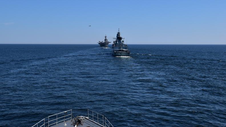 Mer Baltique - Fin de l’activité NEPTUNE SHIELD pour l’équipage de la frégate anti-sous-marine Latouche Tréville