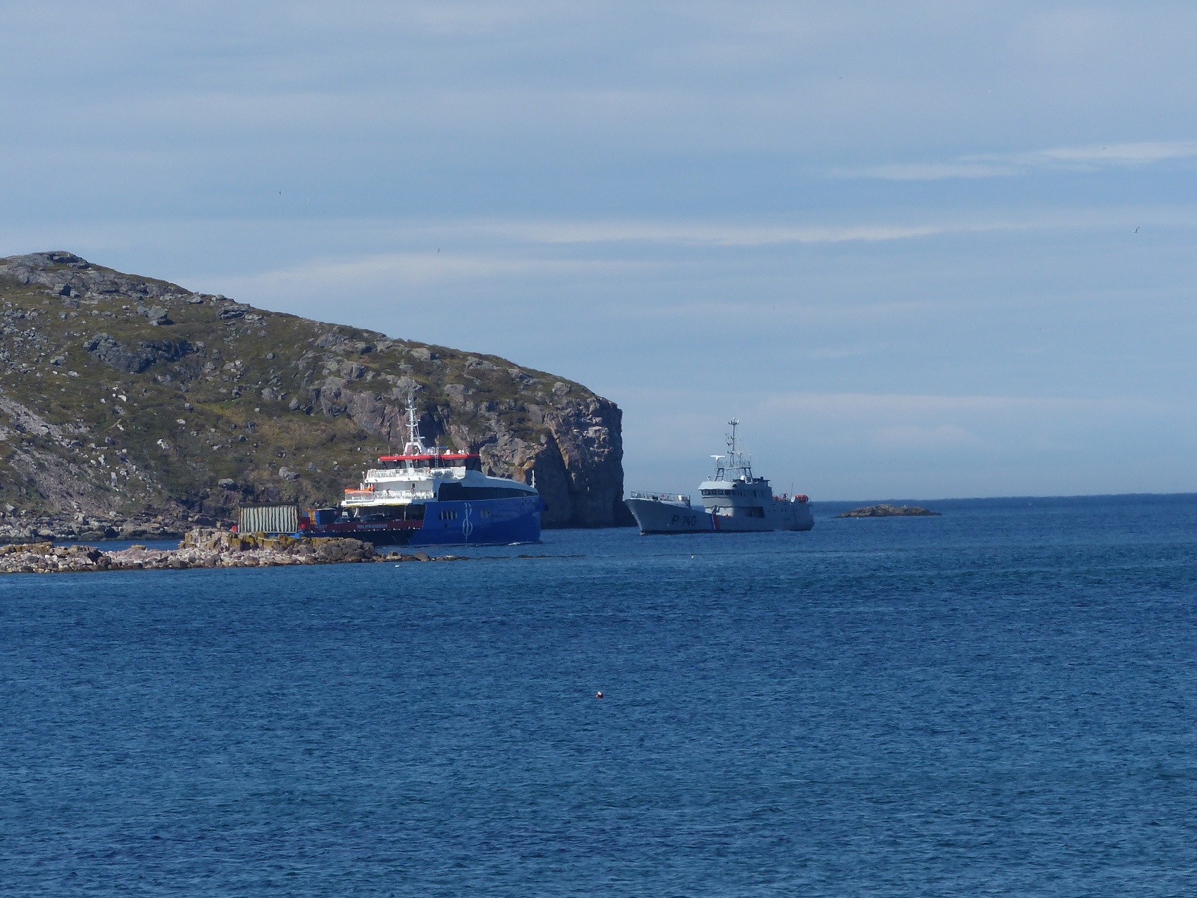 ATLANTIQUE NORD-OUEST : Le Fulmar participe à un exercice de recherche et sauvetage à Saint-Pierre-et-Miquelon