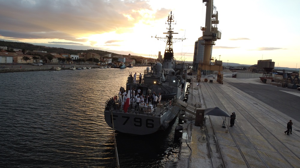  Méditerranée – Le PHM Commandant Birot au service de l’action de l’État en mer