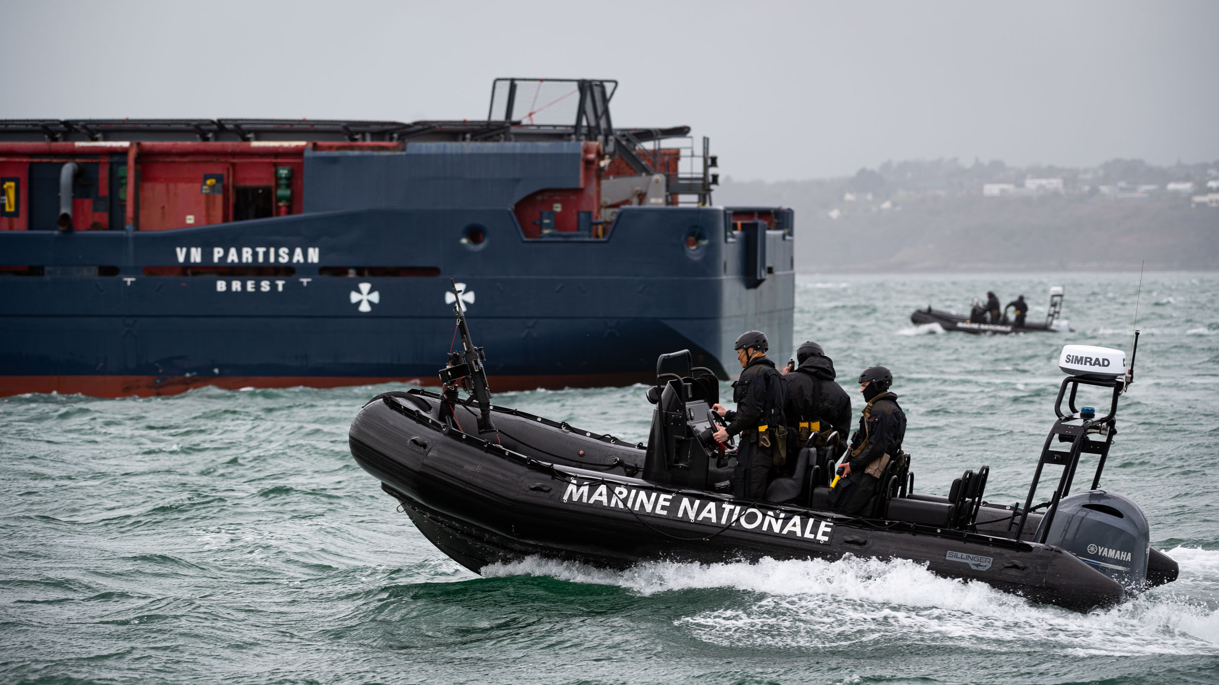  Exercice de sécurisation de la rade de Brest