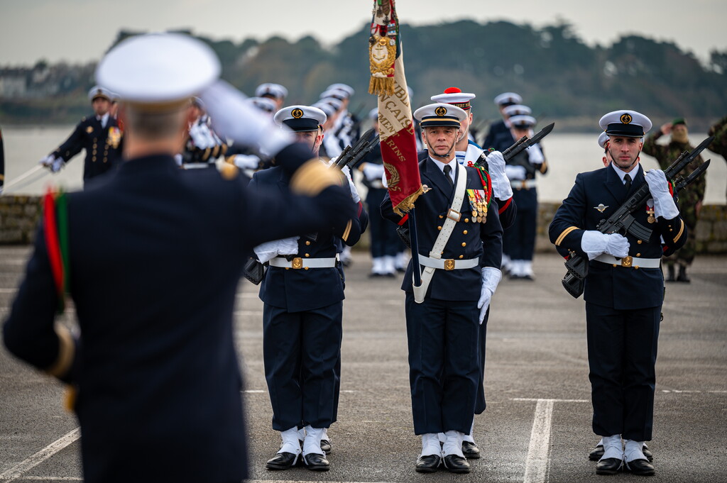 École des fusiliers marins : cérémonie de tradition