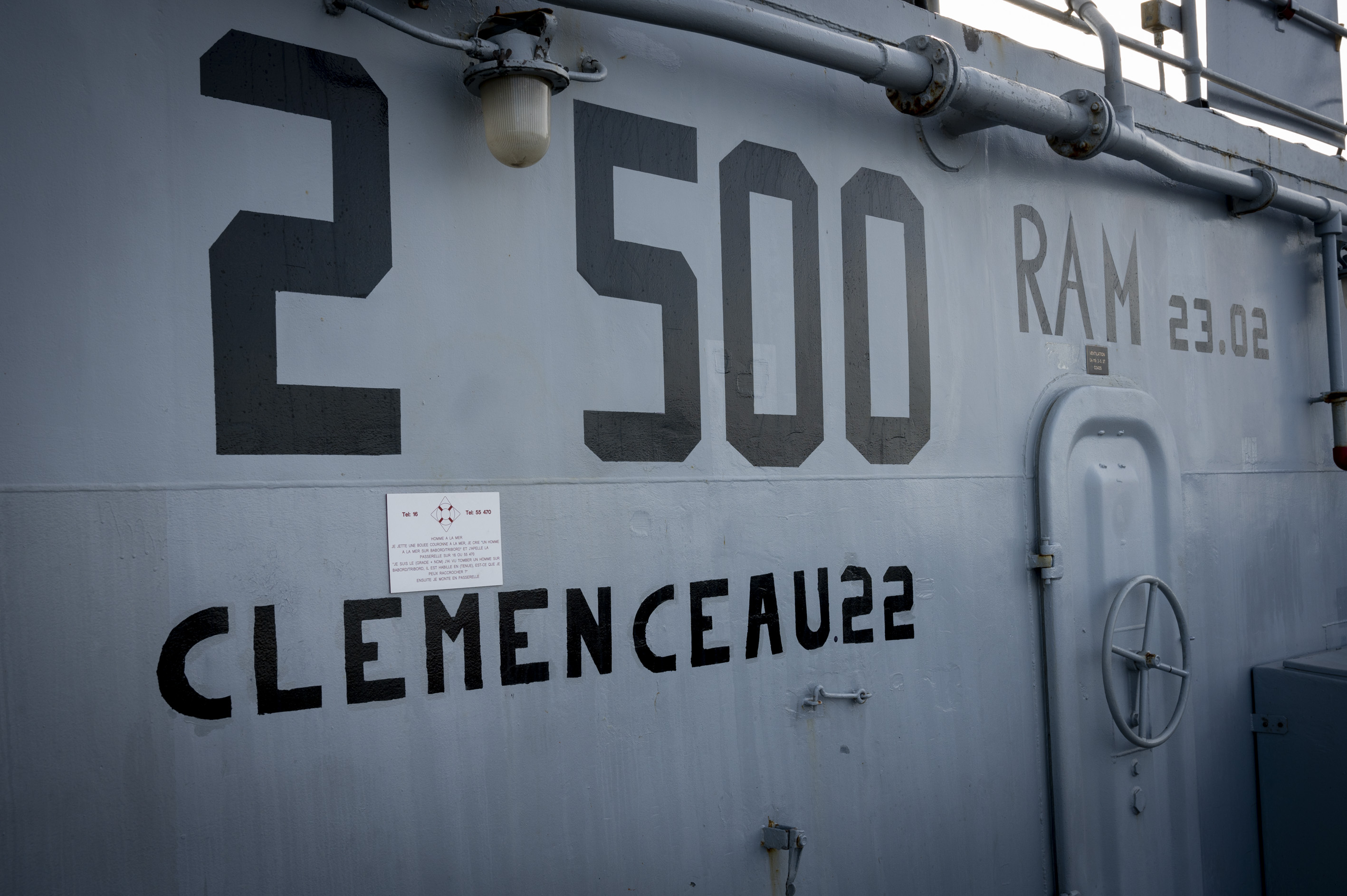 CLEMENCEAU 22 – Le BCR Marne franchit le cap des 2 500 ravitaillements à la mer