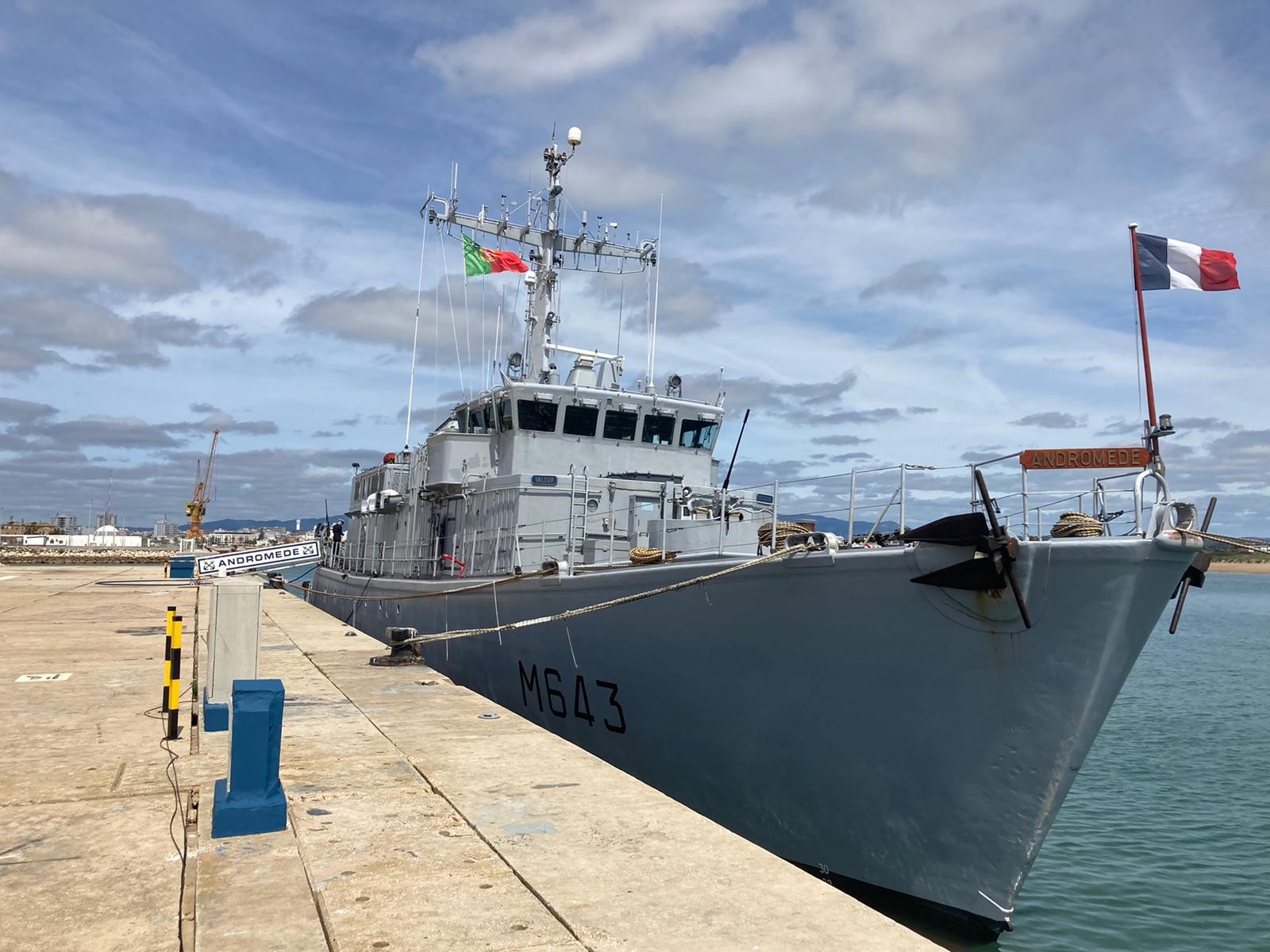 SPANISH MINEX 2022 : Les marins du chasseur de mines Andromède font route vers la Méditerranée 