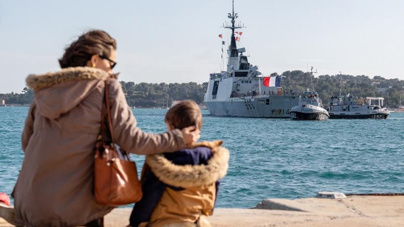 Le Guépratte de retour à Toulon après deux mois et demi de déploiement en océan Indien