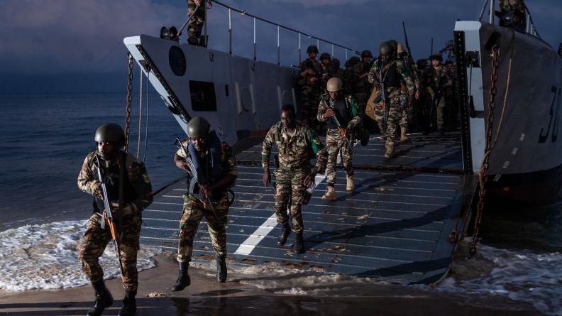  EFG – Exercice de débarquement « GABON 22 » à Nionyé 