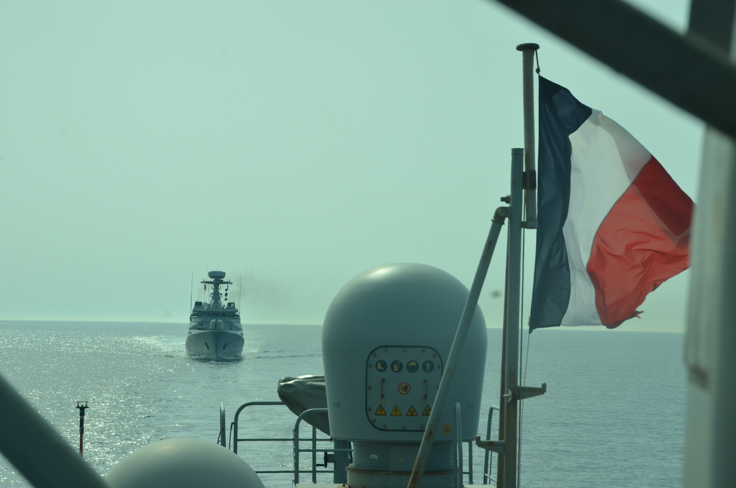 Méditerranée – Coopération entre la Marine Royale marocaine et la Marine nationale au large de Toulon