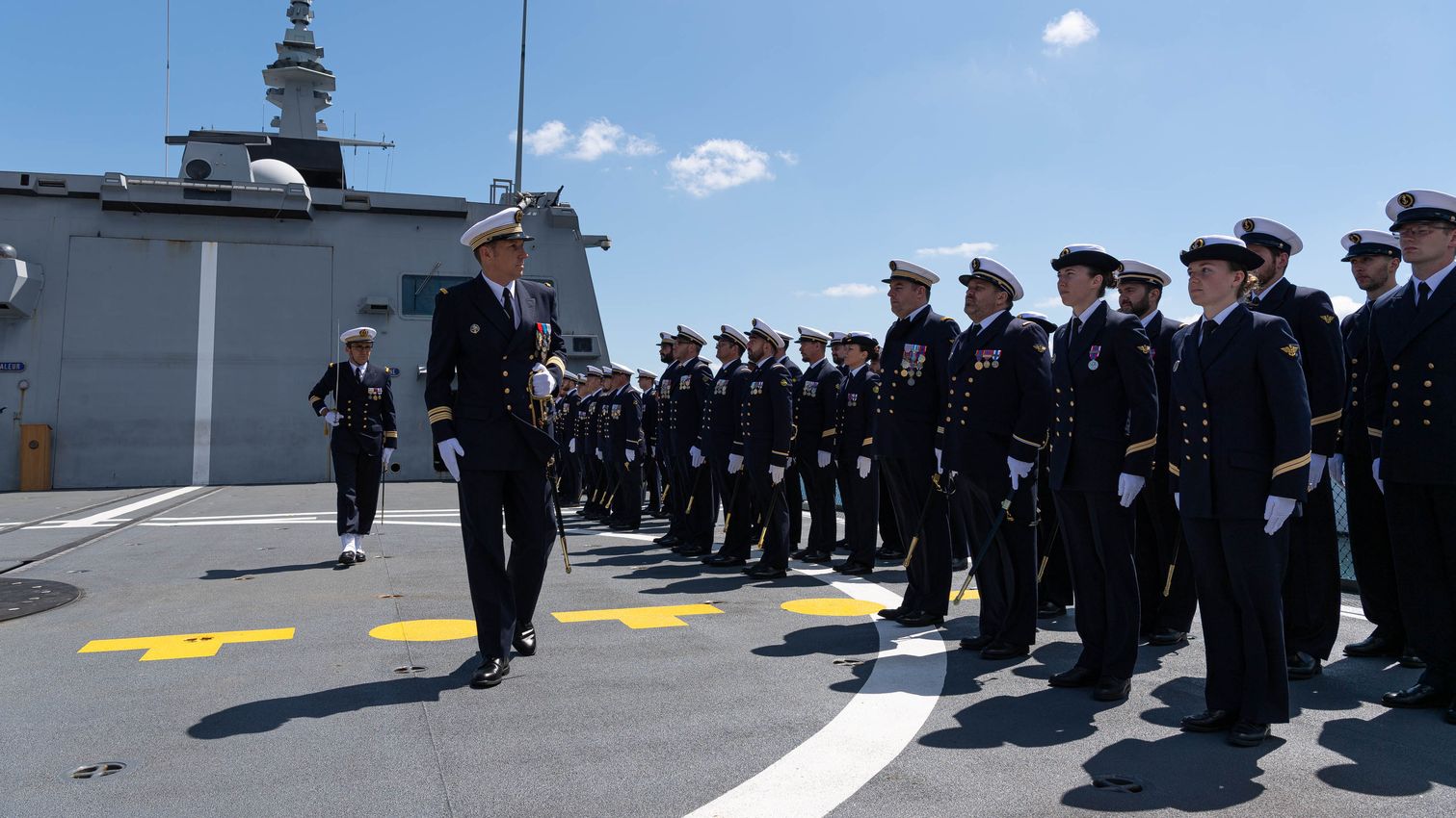 Un nouveau commandant pour l’équipage A de la frégate multimissions Bretagne