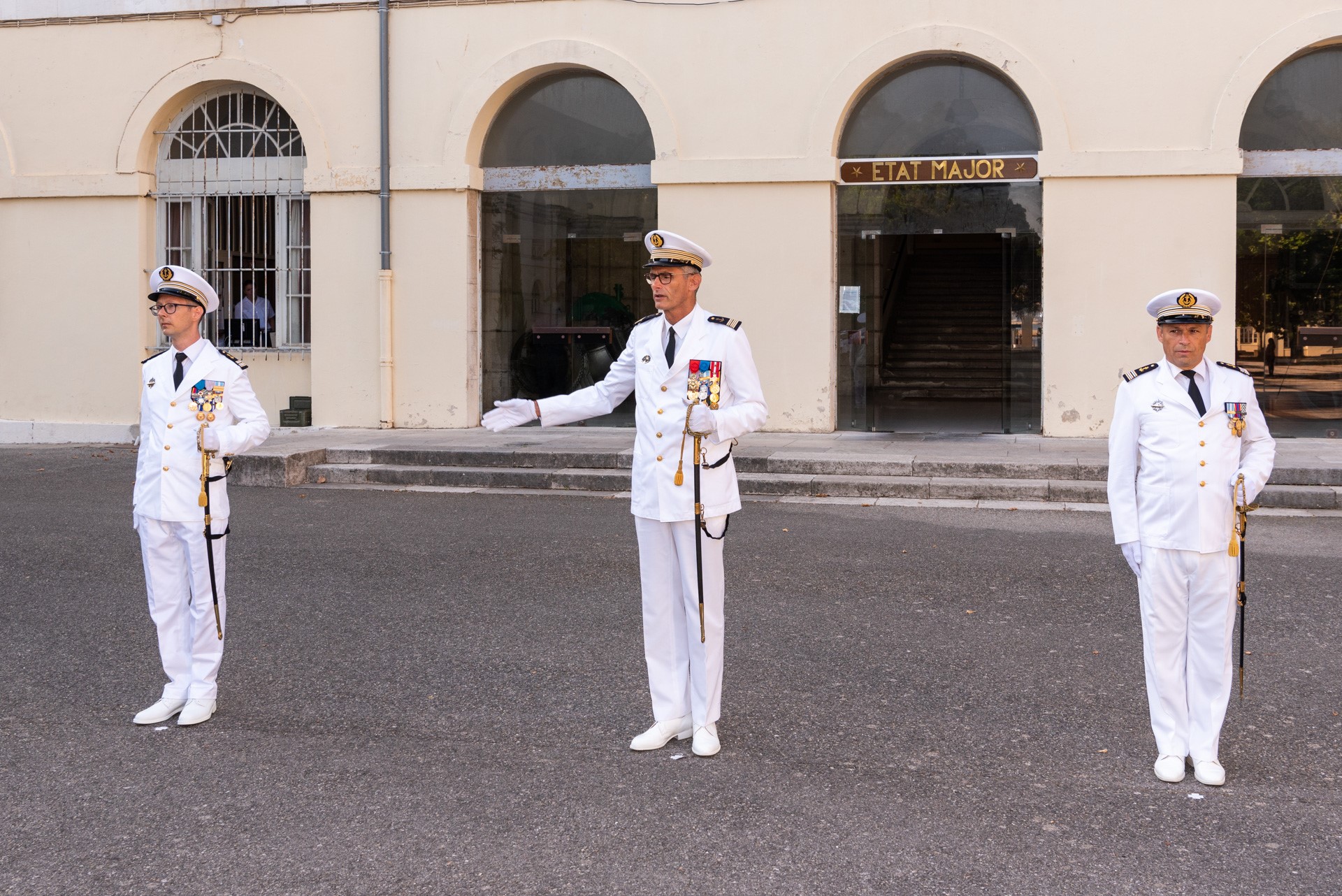 Trois nouveaux commandants d’école au Pôle Ecoles Méditerranée