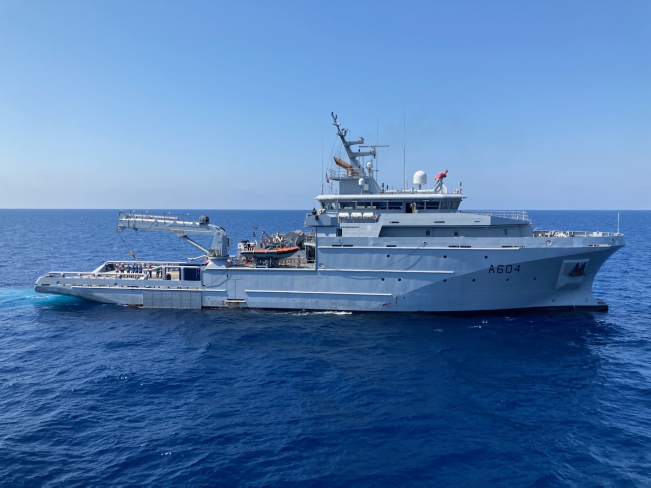 Méditerranée– Appareillage de la Seine pour une mission de surveillance des approches maritimes 