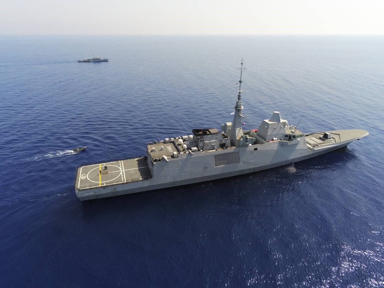  Méditerranée orientale – la FREMM Languedoc s’entraine avec la marine chypriote