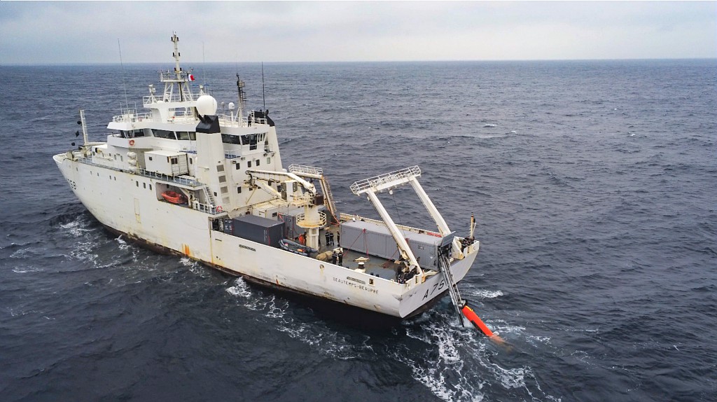  Mission CALLIOPE : première opération de maîtrise des fonds marins à bord du Beautemps-Beaupré