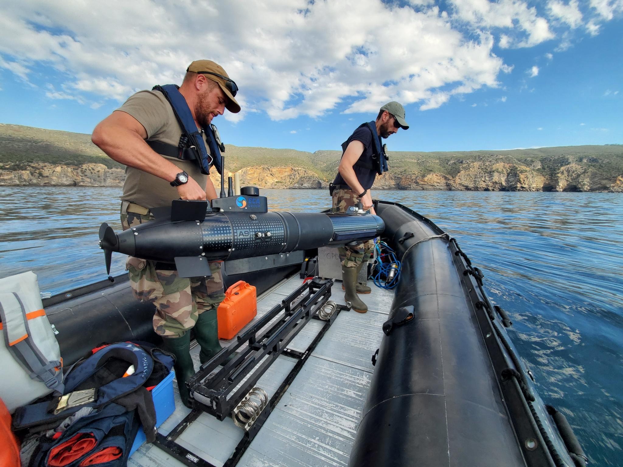  REPMUS et Dynamic Messenger : les drones aériens et sous-marins de la Marine à l’épreuve du terrain