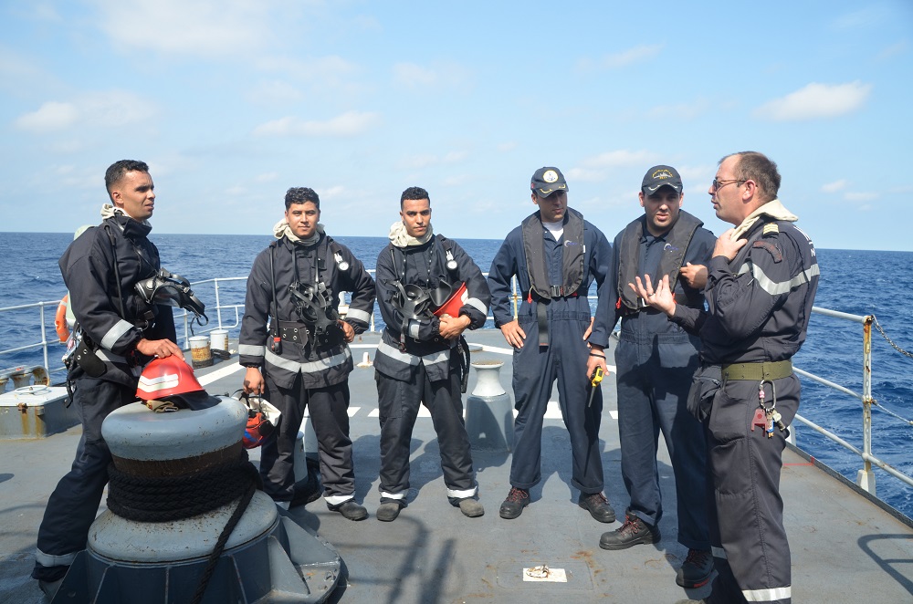  Le patrouilleur de haute-mer Commandant Ducuing de retour de déploiement en océan Atlantique et en Méditerranée