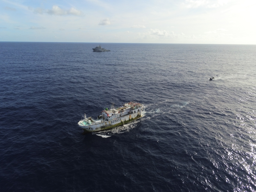  Mission Aquarius : police des pêches dans le Pacifique sud pour le Bougainville
