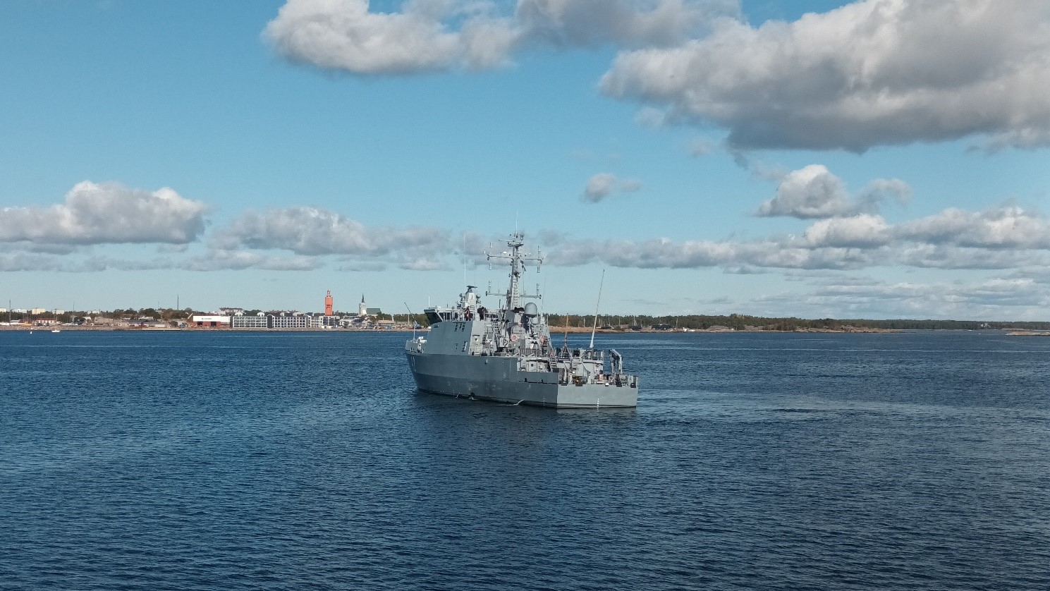  MER BALTIQUE – Le Chasseur de mines Céphée participe à l’exercice conjoint HUNTER avec les forces navales finlandaises