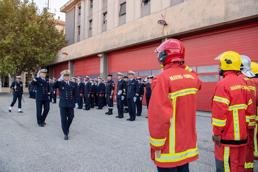 Les marins-pompiers de Toulon et de Marseille unis dans le souvenir !