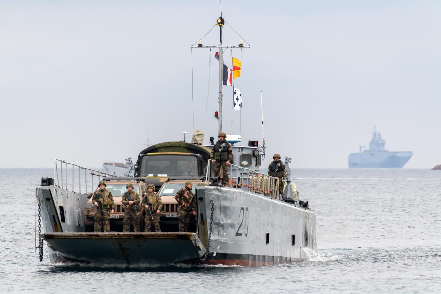  ORION 23 – Entrainement aux opérations de débarquement de la force amphibie sur les côtes Corse