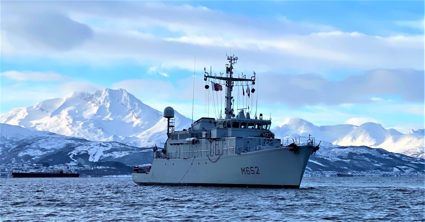  CMT Céphée : participation à l’exercice JOINT WARRIOR 23.1 et navigation en eaux resserrées dans les fjords norvégiens