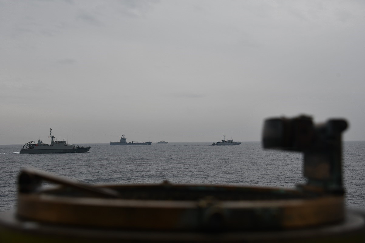  Mer Méditerranée – Le CMT Lyre intègre le groupe OTAN de chasse aux mines