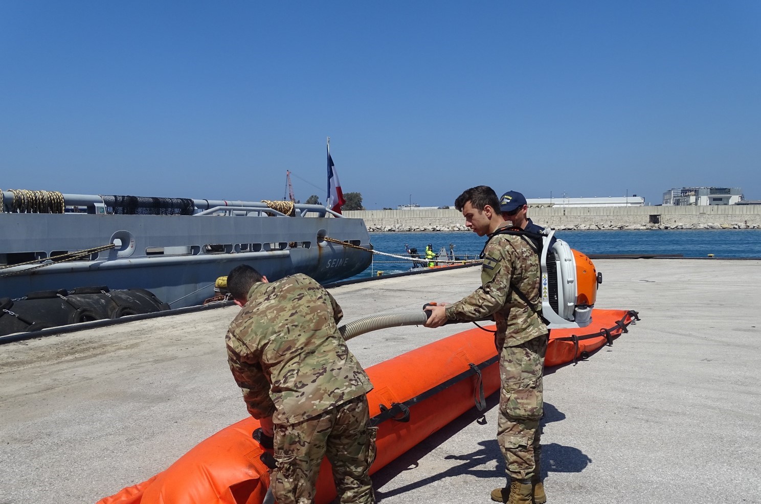  Méditerranée orientale – Le BSAM Seine participe à l’activité de coopération opérationnelle CEDRE BLEU