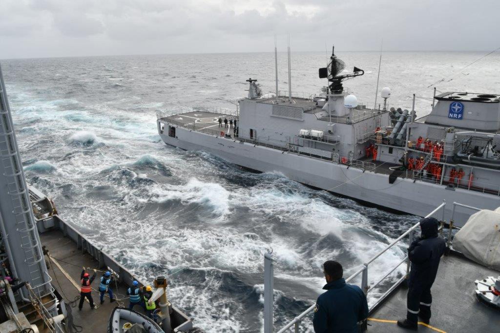  Atlantique Nord : Bilan de la première phase d’intégration de la Somme au sein de la force navale multinationale de l’OTAN