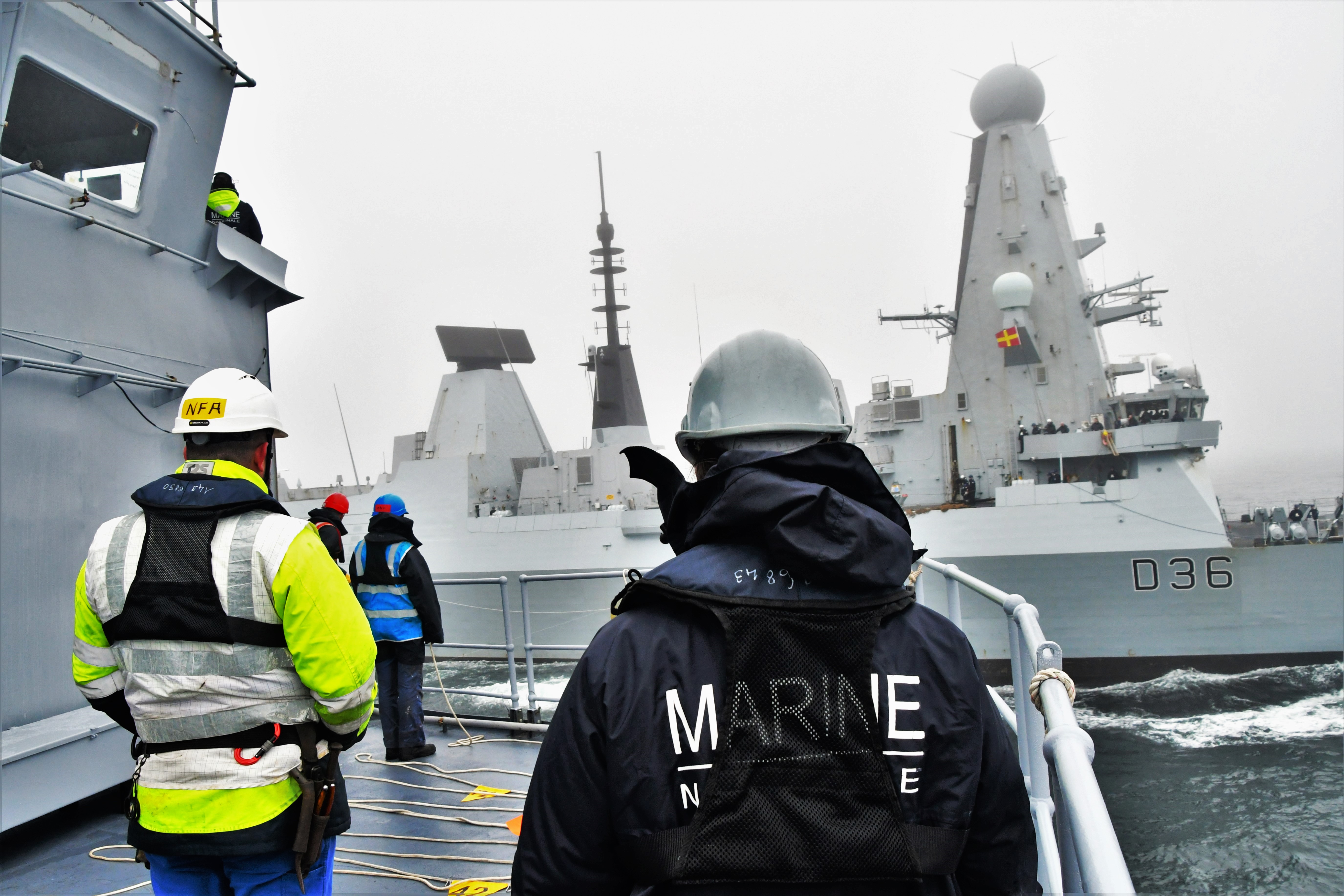  Mer Baltique : Premier déploiement de l’année pour la Somme au sein de la force navale multinationale de l’OTAN