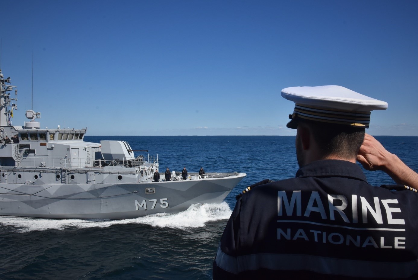  Mer du nord – Le CMT Pégase rejoint le groupe de guerre des mines OTAN