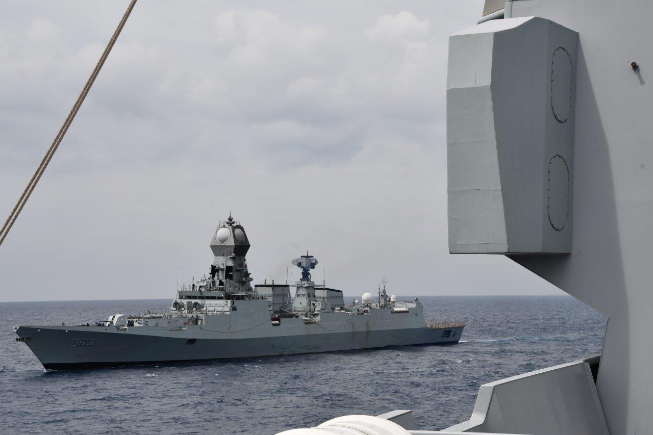  FFEAU – Exercice de défense aérienne et de lutte sous la mer avec la marine indienne