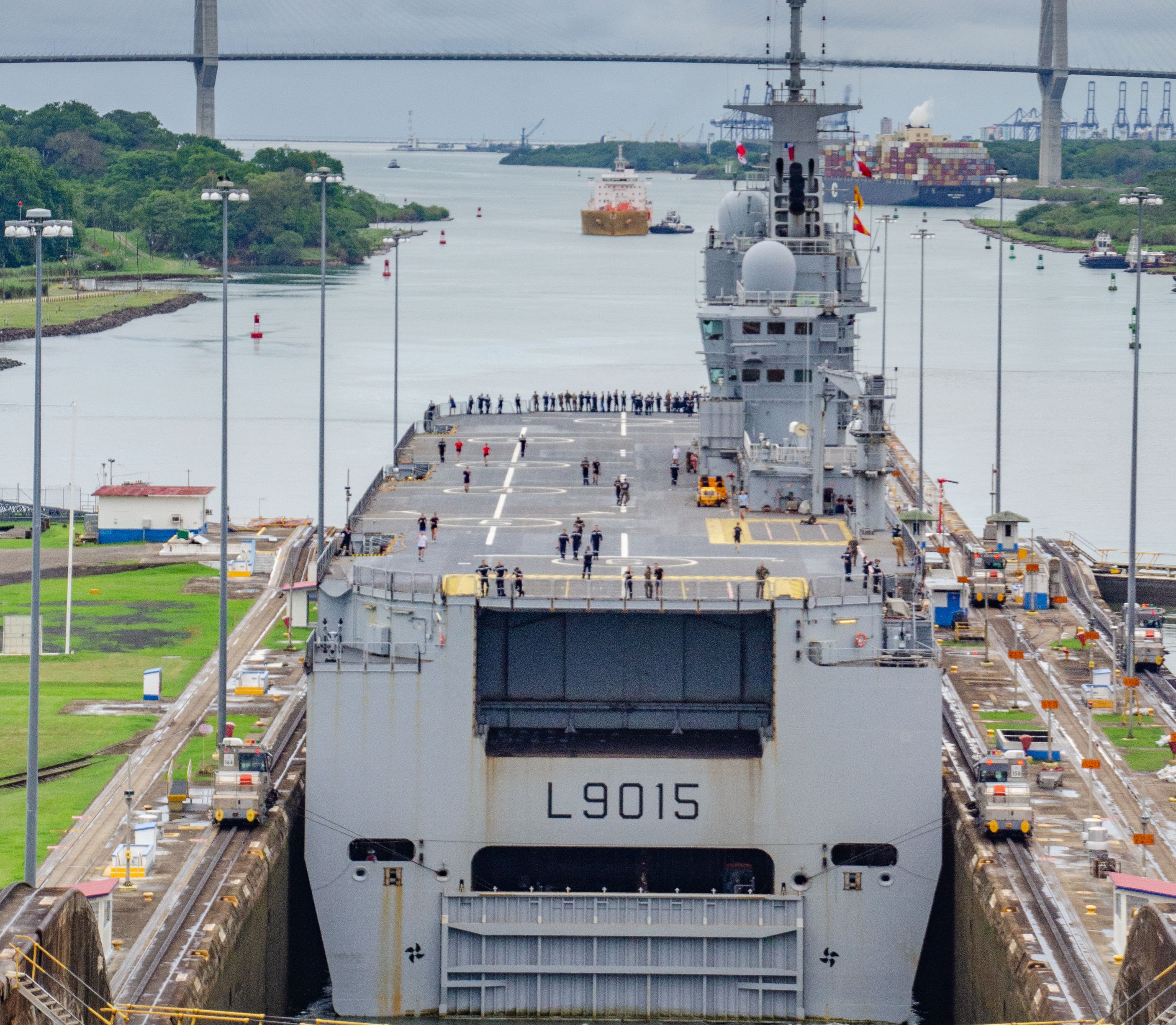  MISSION JEANNE D’ARC 2023 : Une première pour un PHA dans le canal de Panama