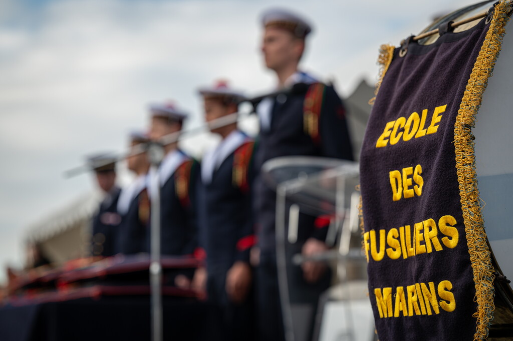 École des fusiliers marins : cérémonie de tradition