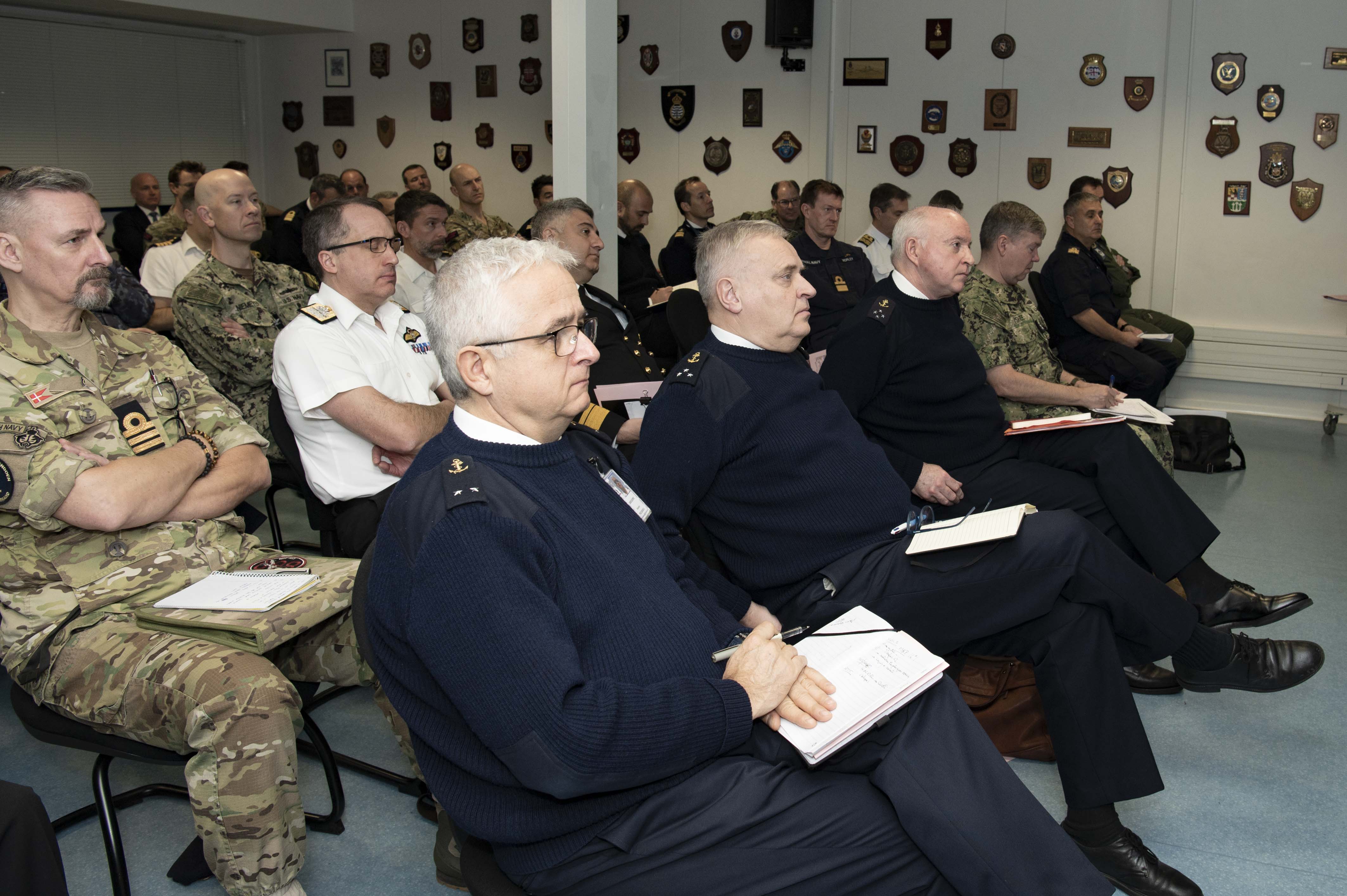 La Marine nationale a accueilli le Maritime Strike Forces Forum de l’OTAN