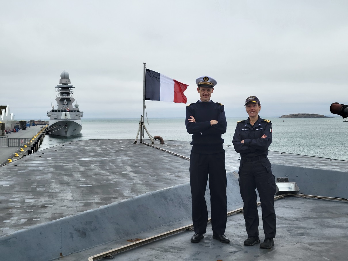 Début de patrouille en mer Baltique pour la FREMM Aquitaine intégrée au SNMG1