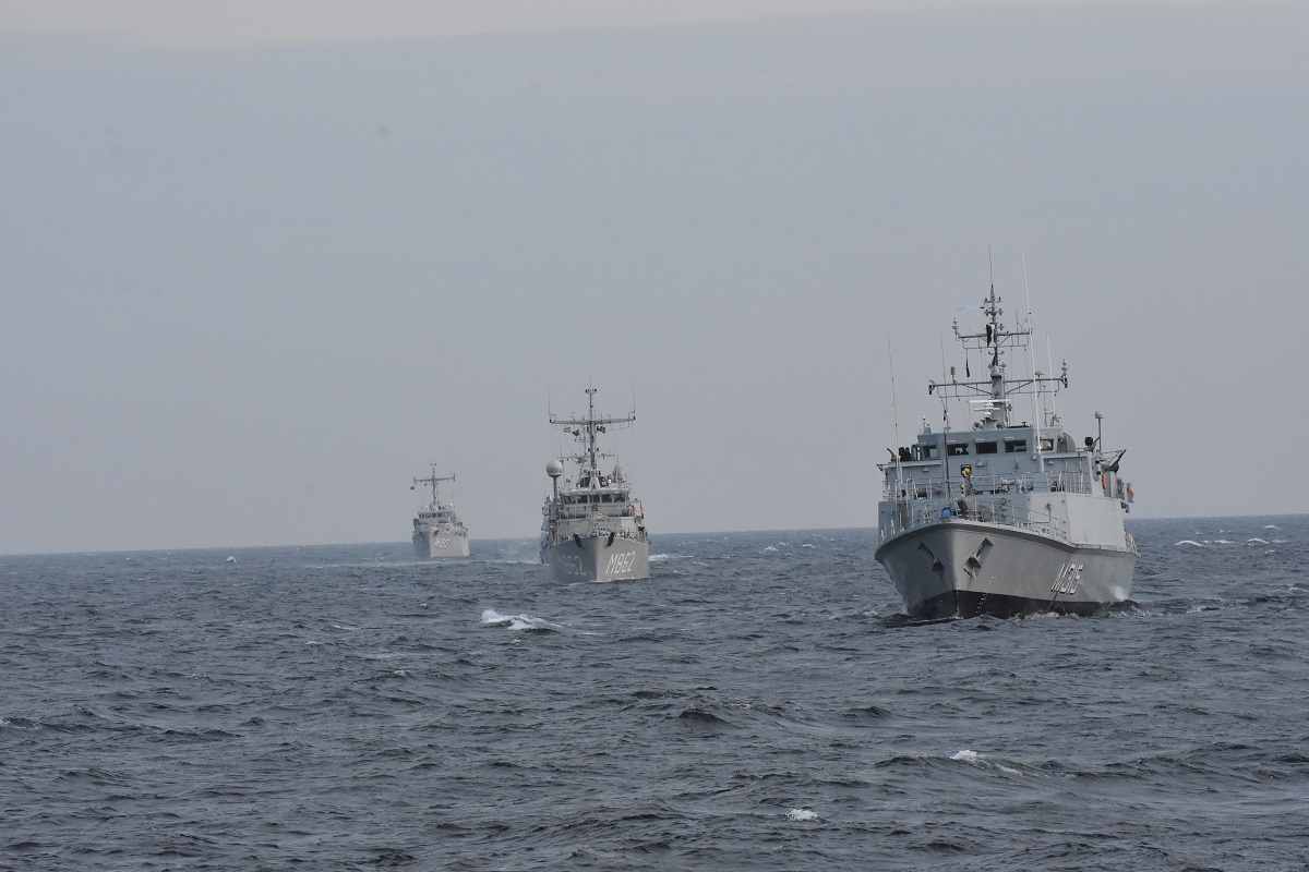  Baltique - Le CMT L’Aigle rejoint la force de guerre des mines de l’OTAN en mer Baltique 