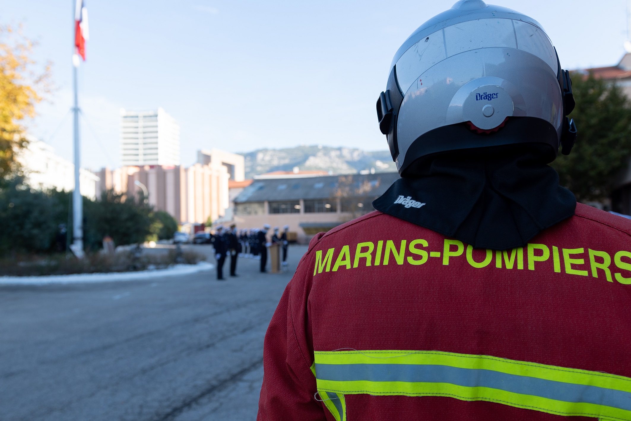 La compagnie de marins pompiers de Toulon allume ses 110 bougies
