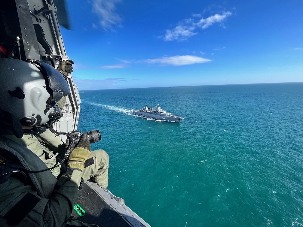 Participation de la FREMM Aquitaine aux manœuvres de la force navale multinationale de l’OTAN 