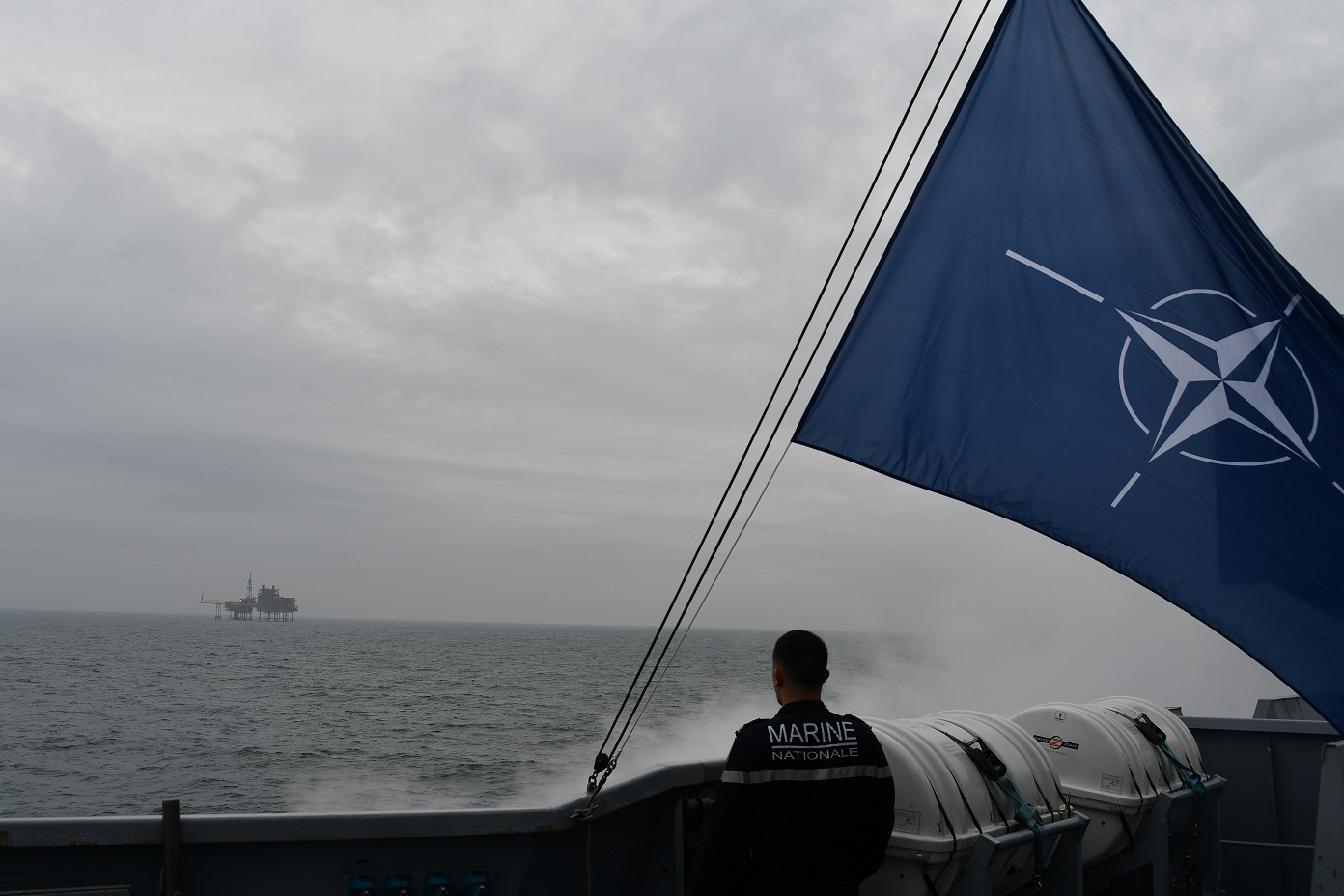 Participation de la FREMM Aquitaine aux manœuvres de la force navale multinationale de l’OTAN 