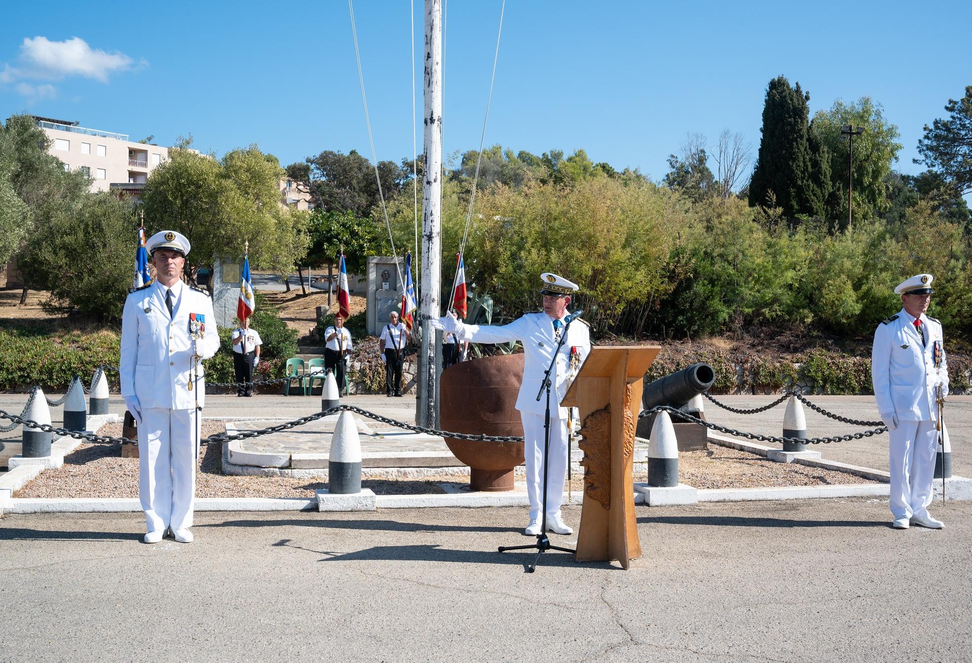 Un nouveau commandant pour la marine en Corse
