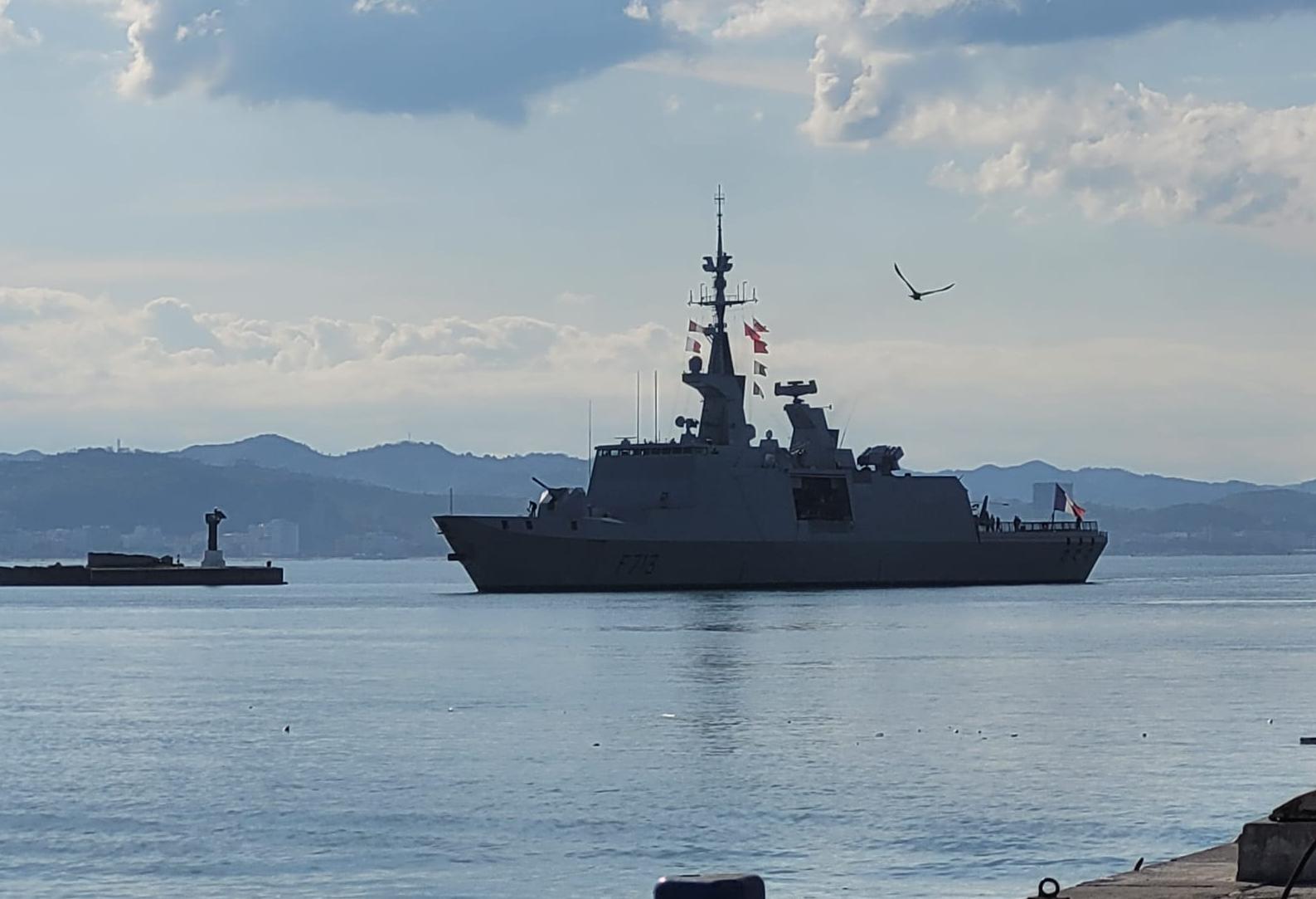 Mer Adriatique – Coopération franco-albanaise pour la Frégate type La Fayette Aconit 