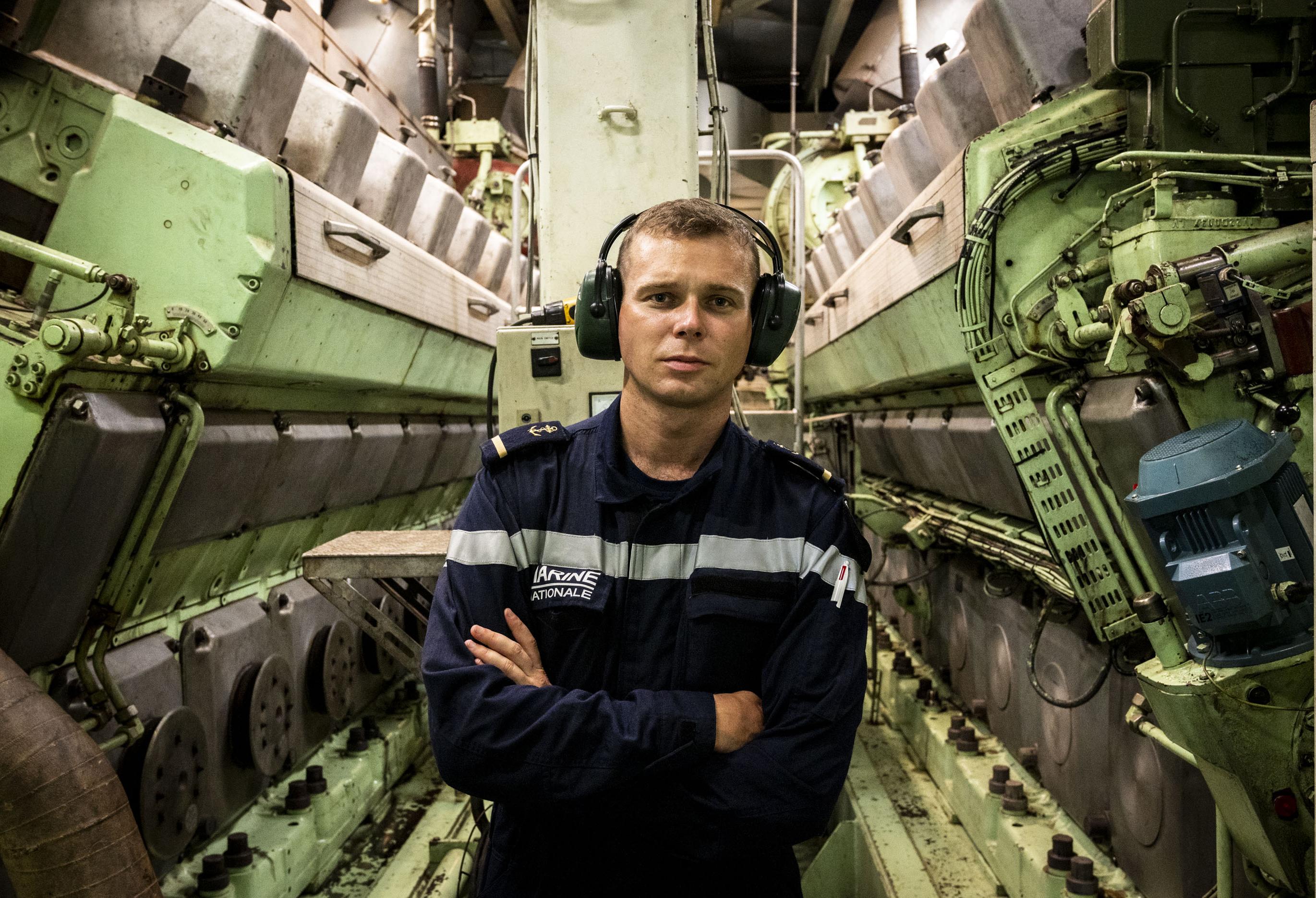 Portrait : EV2 Gabin, officier-élève à bord du porte-hélicoptères amphibie Mistral