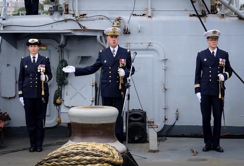 Un nouveau commandant pour le patrouilleur  de haute mer Enseigne de vaisseau Jacoubet