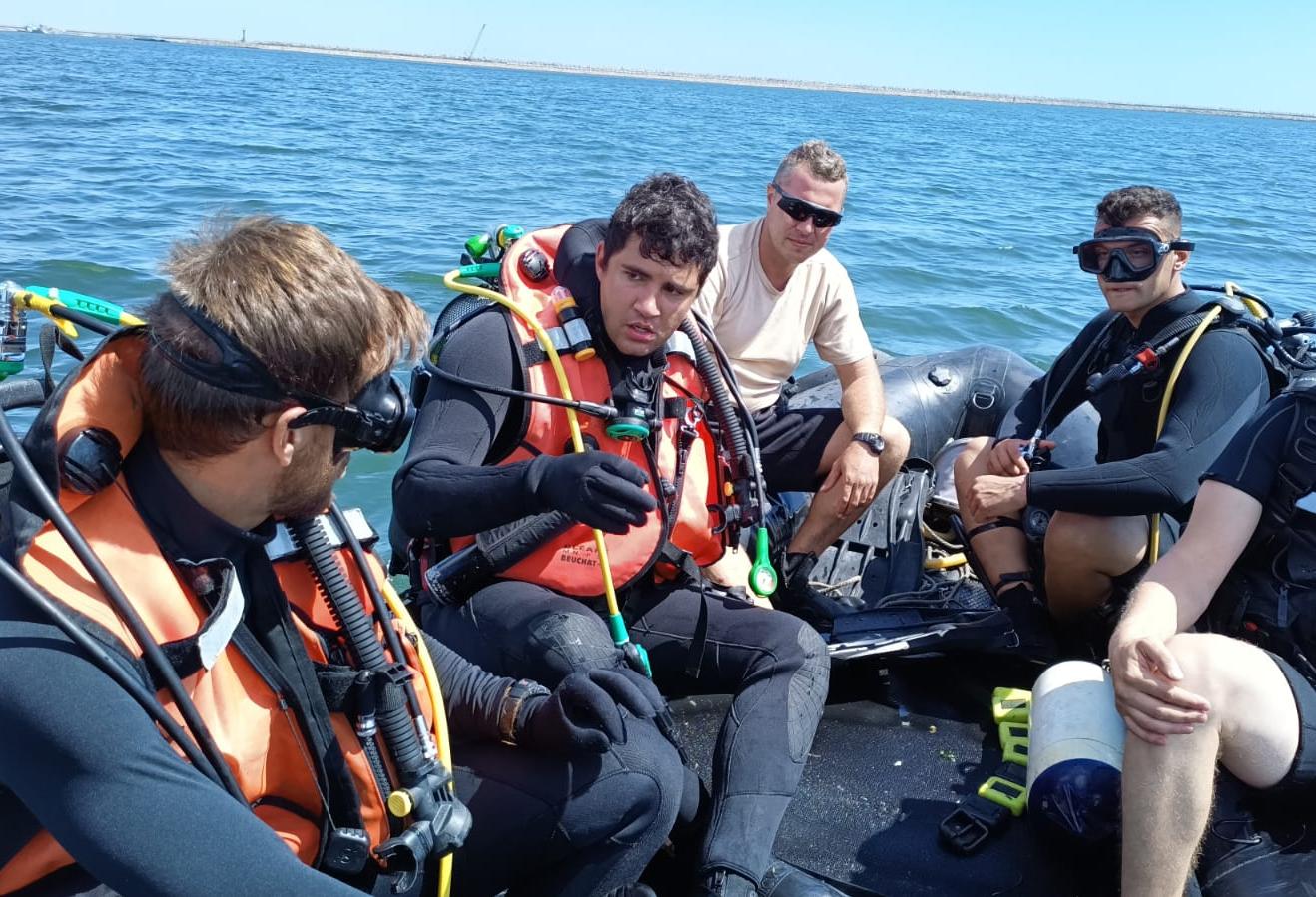  Mer Noire – Participation d’un détachement du groupe de plongeurs-démineurs Atlantique à un exercice interallié en Roumanie