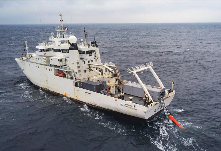  Mission CALLIOPE : première opération de maîtrise des fonds marins à bord du Beautemps-Beaupré
