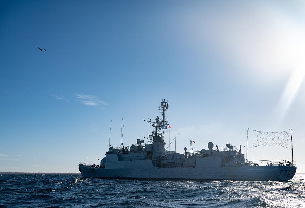  Le patrouilleur de haute-mer Commandant Ducuing de retour de déploiement en océan Atlantique et en Méditerranée