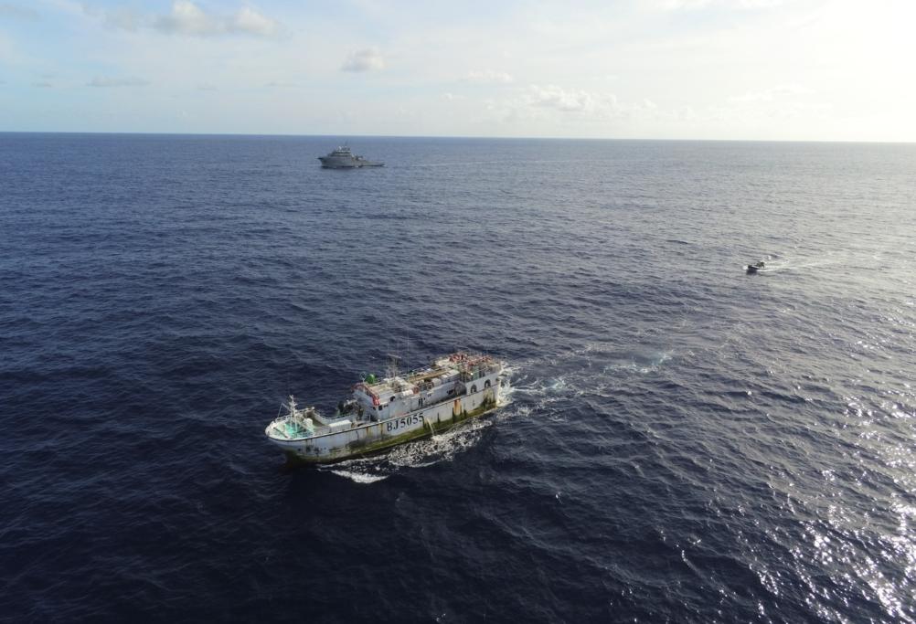  Mission Aquarius : police des pêches dans le Pacifique sud pour le Bougainville