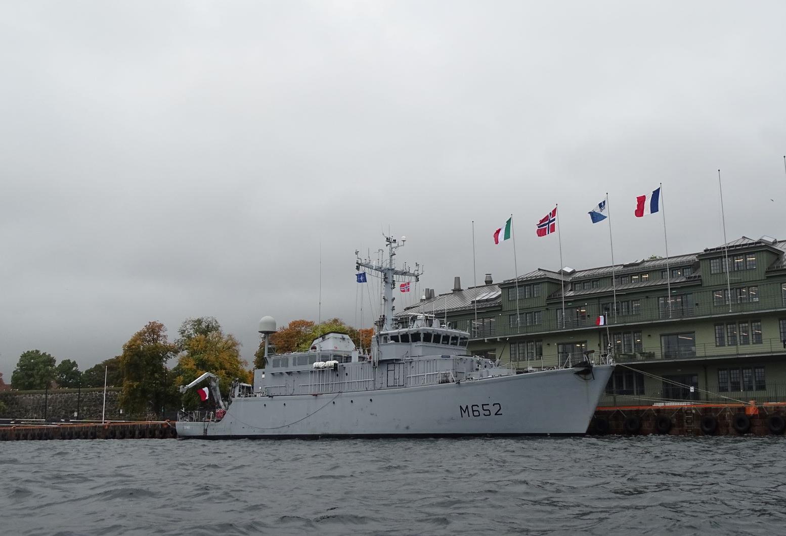  Mer du Nord – Le CMT Céphée en relâche opérationnelle à Oslo