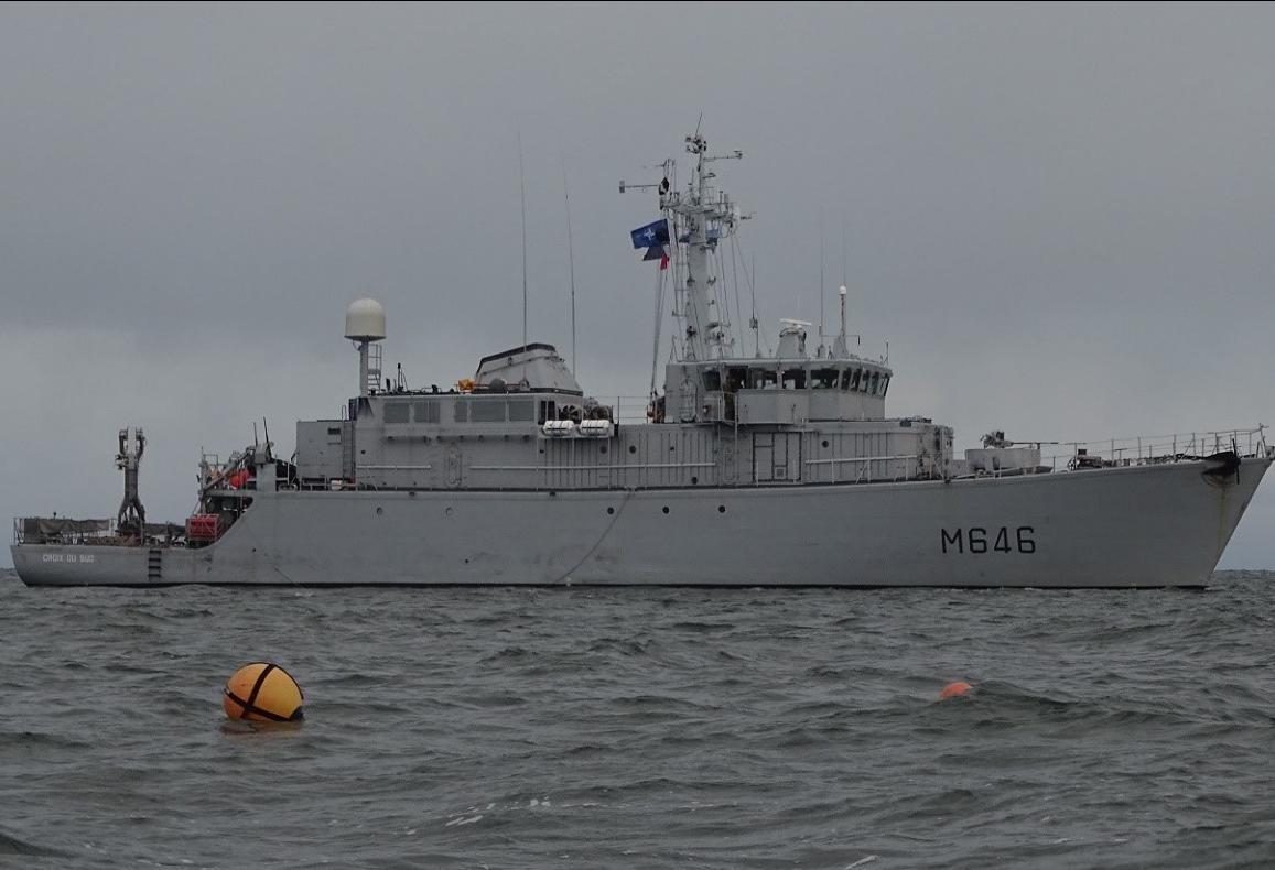 Mer Baltique : bilan de mission du chasseur de mines tripartite Croix du Sud 