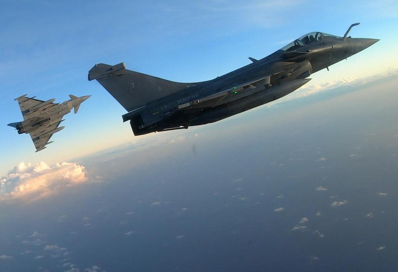 ANTARES – OLYMPUS DAWN, coopération avec la Royal Air Force pour la stabilité du bassin méditerranéen 