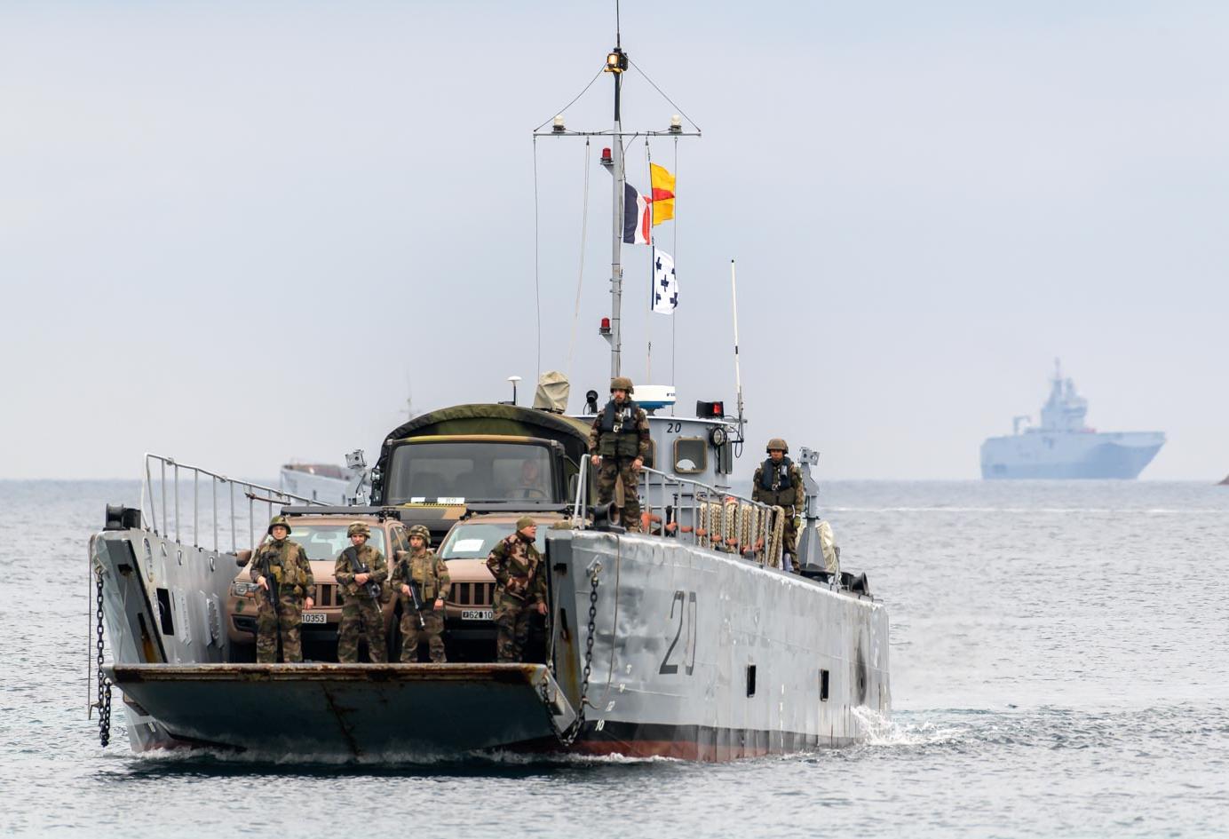  ORION 23 – Entrainement aux opérations de débarquement de la force amphibie sur les côtes Corse