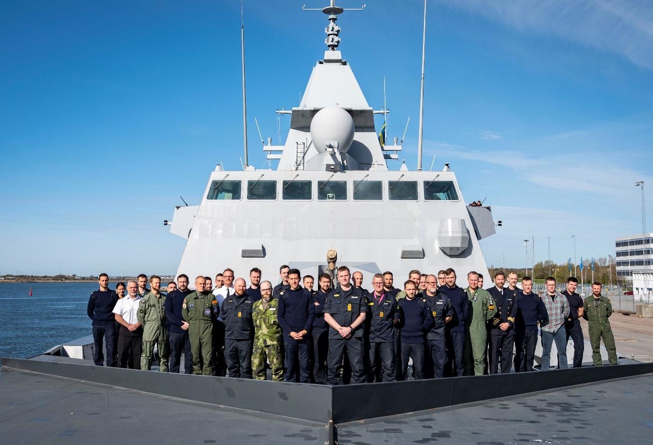  La frégate Normandie intègre l’exercice interarmées suédois Aurora